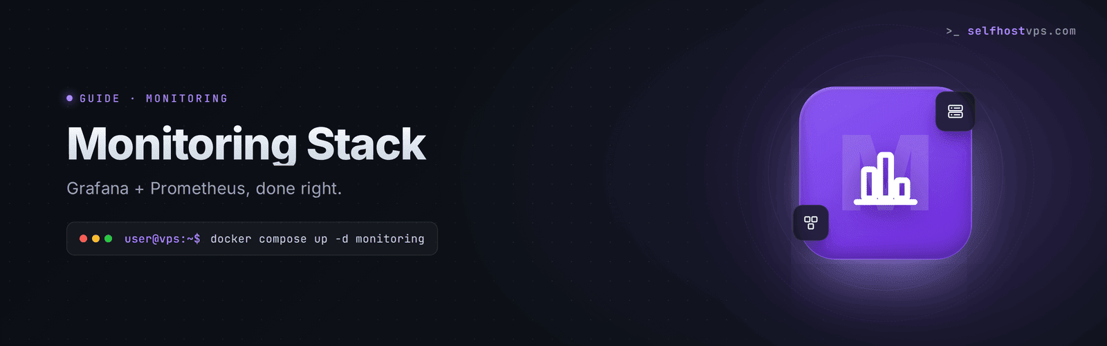 VPS monitoring stack hero banner